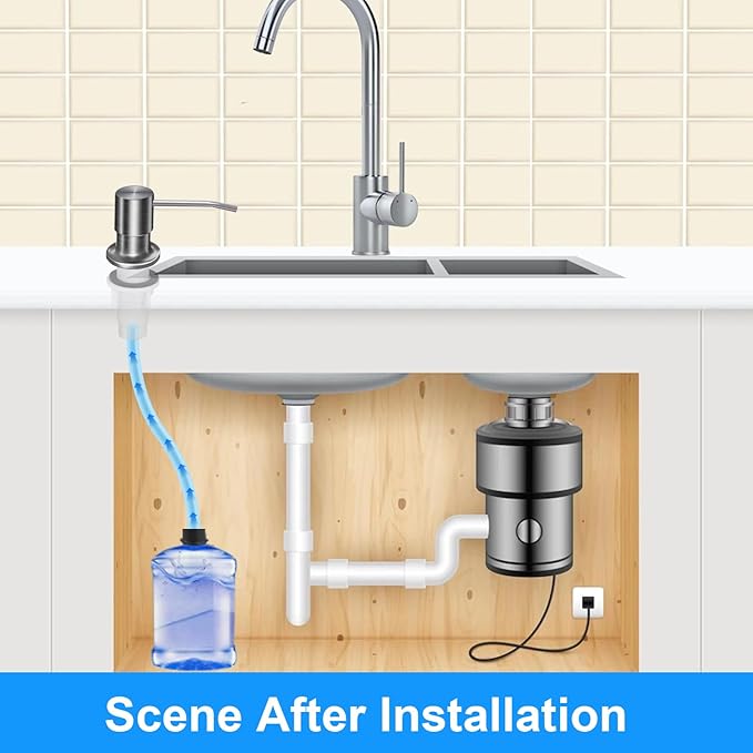 Soap Dispenser Kitchen Sink, Sink Soap Dispenser, Dish Soap Dispenser Pump - Image 6
