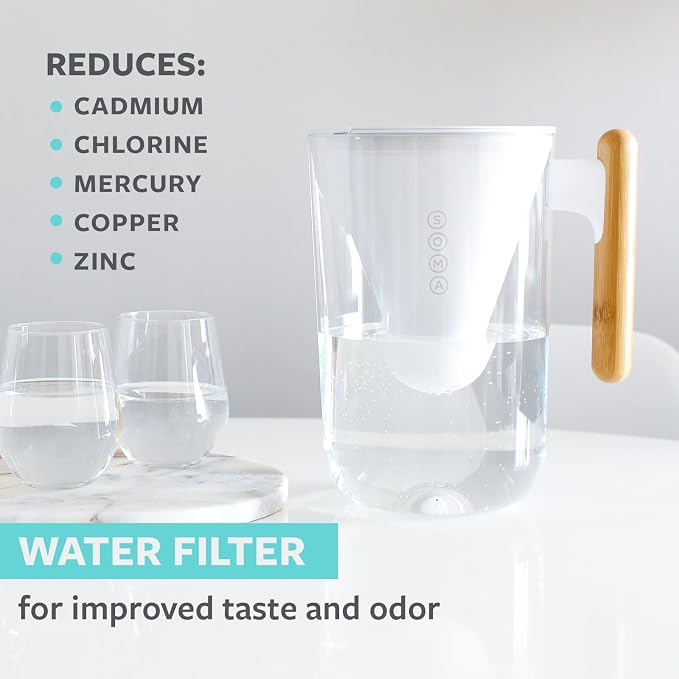 Soma by Full Circle 10-Cup Water Filter Pitcher - Image 3