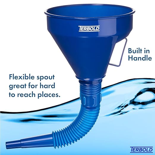Automotive Flex Funnel with Hose | Wide Mouth Flexible Oil Funnel - Image 4