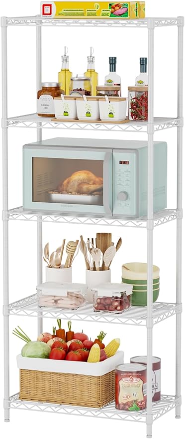 SINGAYE Shelf Wire Shelving Adjustable Storage Shelves Rack Standing Units by SINGAYE