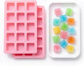 Cute Ice Cube Trays Silicone Chocolate Mold Wax Melt Molds Easy Release Ice by MayeBridge