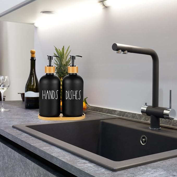 Arktek Glass Soap Dispenser Set - Image 9