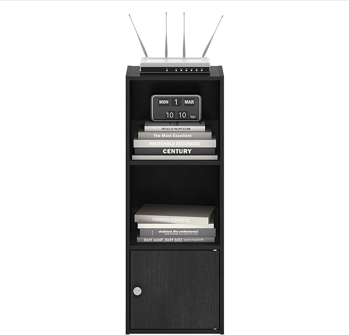 Furinno LUDER Book Shelf, 3-Tier Modern Bookshelf, Bookcase - Image 6