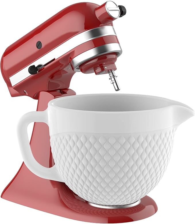 Ceramic Bowl for KitchenAid Mixer, Fit 4.5-5Qt Ceramic Bowl for KitchenAid - Image 6