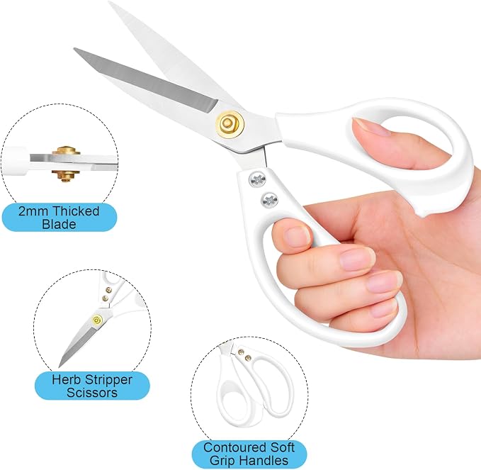 All Purpose Kitchen Scissors, Kitchen Shears Heavy Duty - Image 3