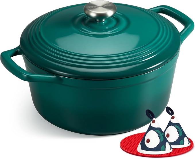 Overmont Enameled Cast Iron Dutch Oven by Overmont