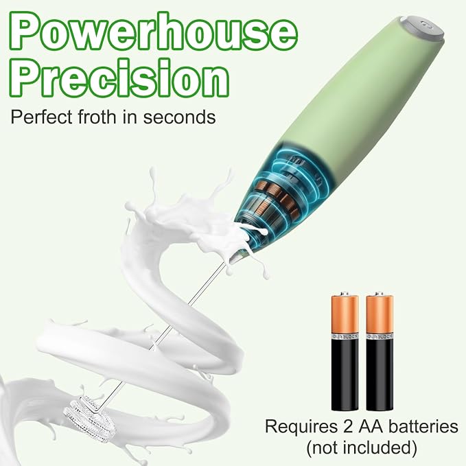 Electric Matcha Whisk Set 4 PCS Matcha Making Kit Powder Mixer Electric Milk - Image 2