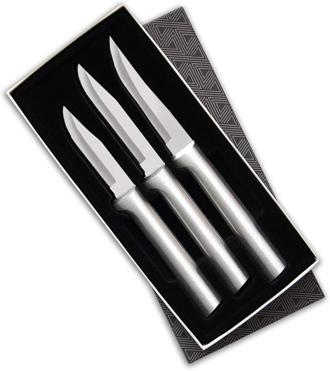 Rada Cutlery Paring Knife Galore Gift Set, 3-Piece Knife Set, Stainless Steel by RadaCutlery