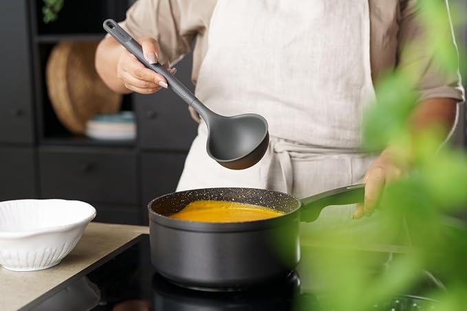 Zyliss Large Ladle, Sustainable Wheatstraw/Nylon, Soup Ladle - Image 6