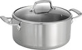 Tramontina Tri-Ply Clad Stainless Steel 5-Quart Dutch Oven Pot by Tramontina