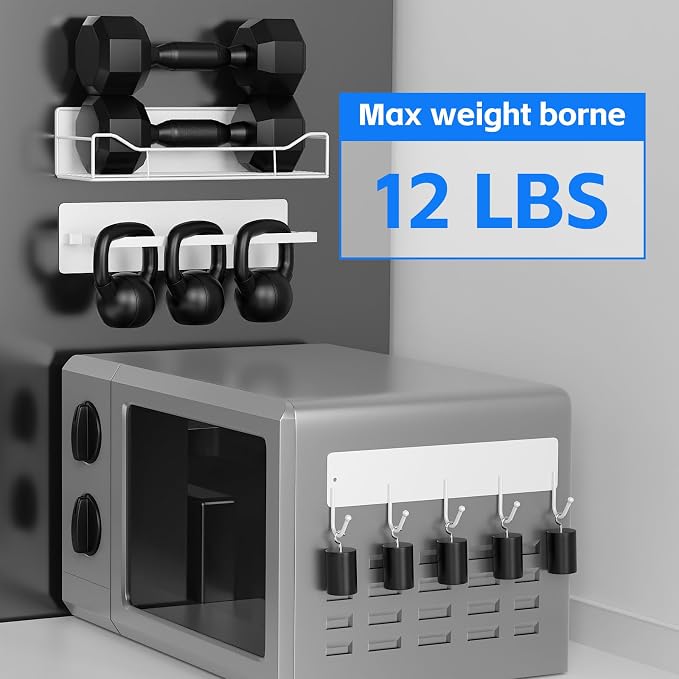 Magnetic Spice Rack for Refrigerator, 5 Pack Magnetic Fridge Organizer Shelves - Image 5