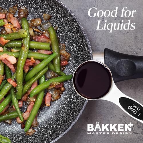 Measuring Spoons Set - Magnetic, Dual-Sided, & Dishwasher Safe