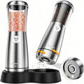 Electric Salt and Pepper Grinder Set by Chunyee