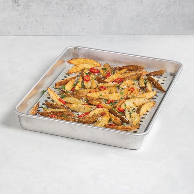 Nordic Ware Naturals High Sided Half Sheet Pan - Image 2