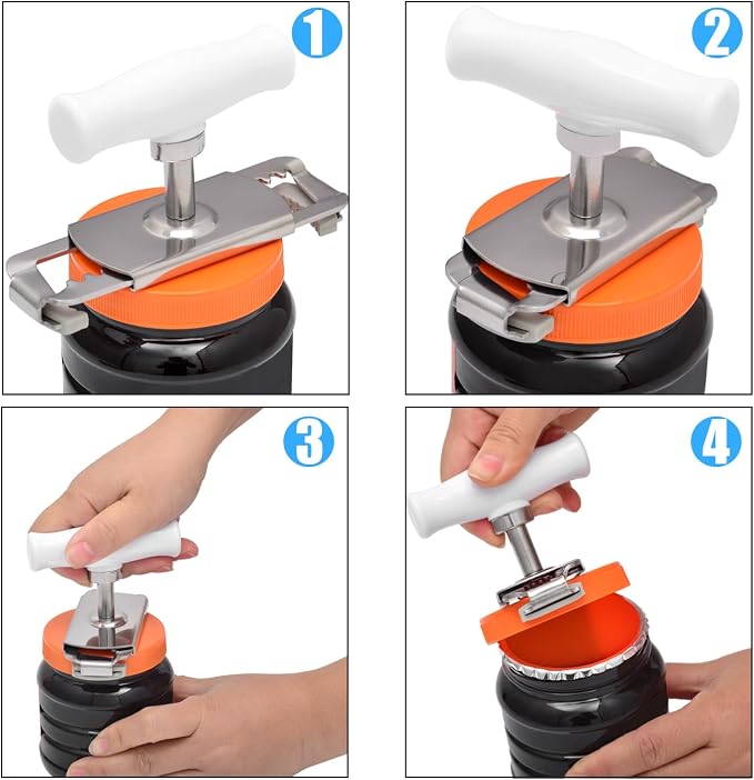 Kichwit Jar Opener for Weak Hands, Jar Bottle Opener for Seniors - Image 2