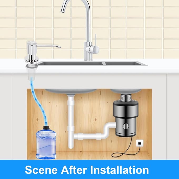 Soap Dispenser Kitchen Sink, Sink Soap Dispenser, Dish Soap Dispenser Pump - Image 6