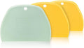 Dough Scraper Bench Scraper for Baking, 3 Pieces Food Safe Plastic by COLGRE