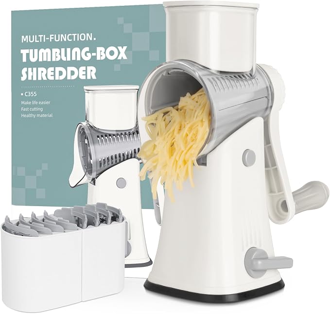 X Home 5-in-1 Rotary Cheese Grater by XHome
