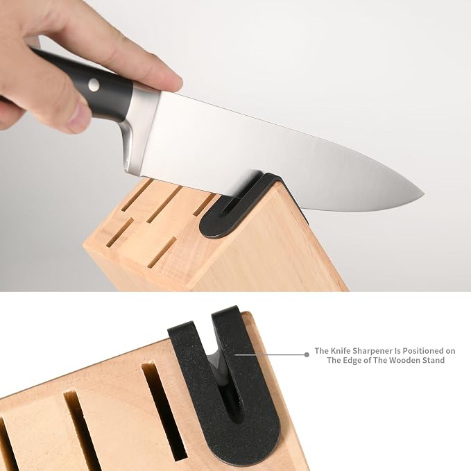 8 Piece German Stainless Steel Knife Set - Image 5
