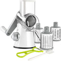 Ourokhome Rotary Cheese Grater Hand Crank, Kitchen Shredder Speed Mandolin by Ourokhome