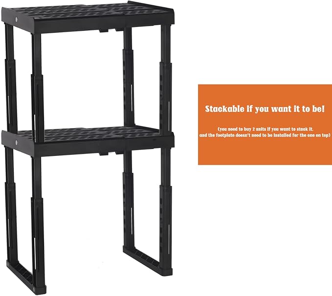 Svartur Locker Shelf for School Locker Adjustable Height and Width, Locker - Image 4