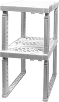 Piffny 2 Pack Locker Organizer Shelf, Adjustable Width and Height, and Gym by Piffny