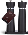 TLYSXPRO Wooden Salt and Pepper Grinder Set – Refillable Salt and Pepper Mill by TLYSXPROOfficial