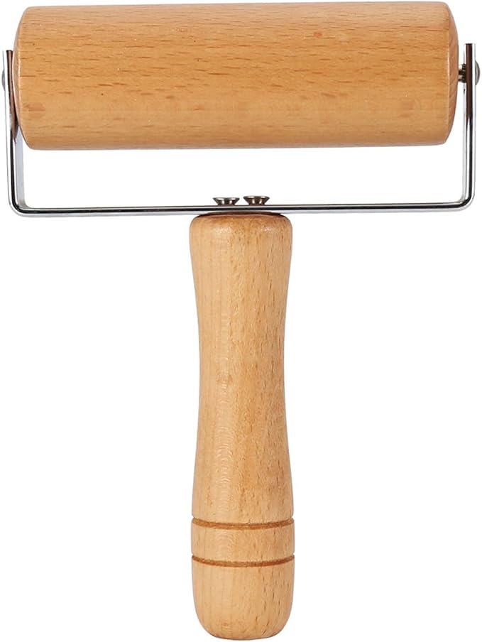 Small Rolling Pin, Pizza Dough Roller, Non Stick Wood Pastry Roller, Kitchen by Unknown