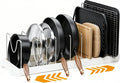 MUDEELA Pots and Pans Organizer under Cabinet, Pot Rack by MUDEELA