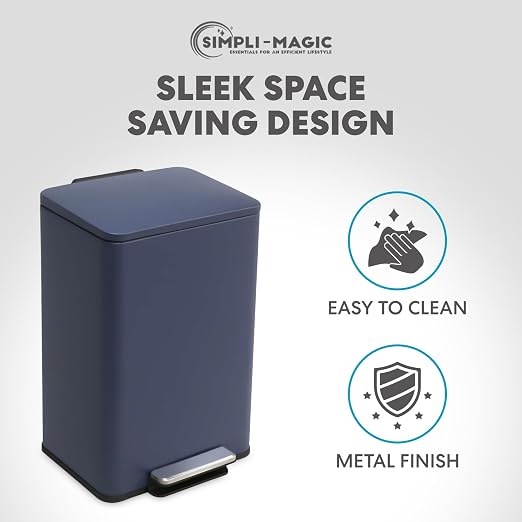 SIMPLI-Magic 50L / 13.2 Gallon Kitchen Trash Can - Image 7