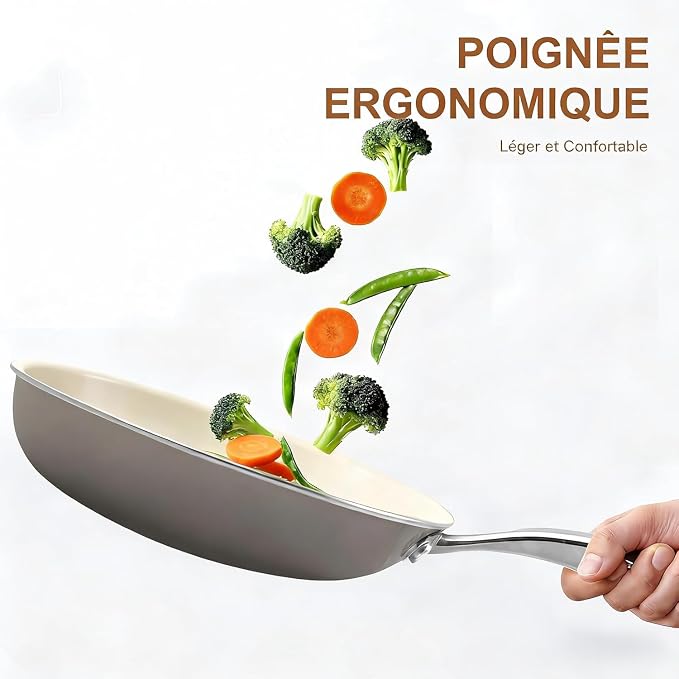 11 Inch Ceramic Nonstick Frying Pan - Image 6