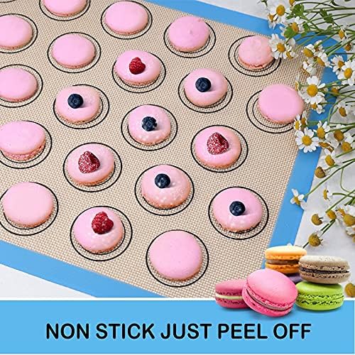 STATINT Baking Mats, Non-Stick, Reusable Food Safe Silicone- Pack of 4