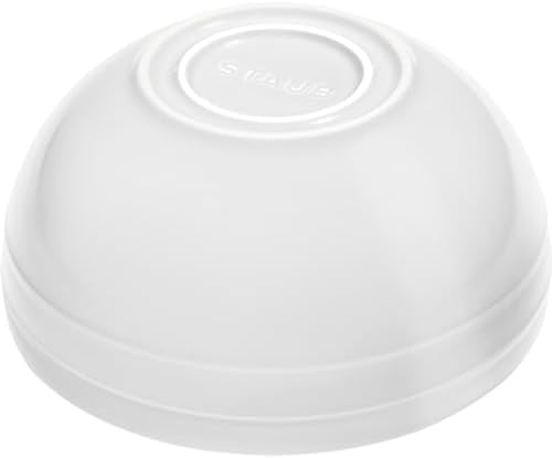 STAUB Ceramic 2-pc Nested Mixing Bowl Set - White