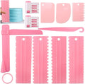 11 Pcs Cake Scraper Set Cake Edge Scraper Cutters by Dwwffer