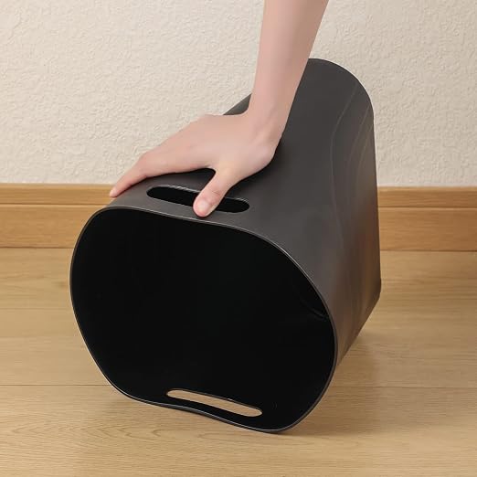 rejomiik Small Trash Can, Slim Garbage Can Plastic Waste Basket - Image 5