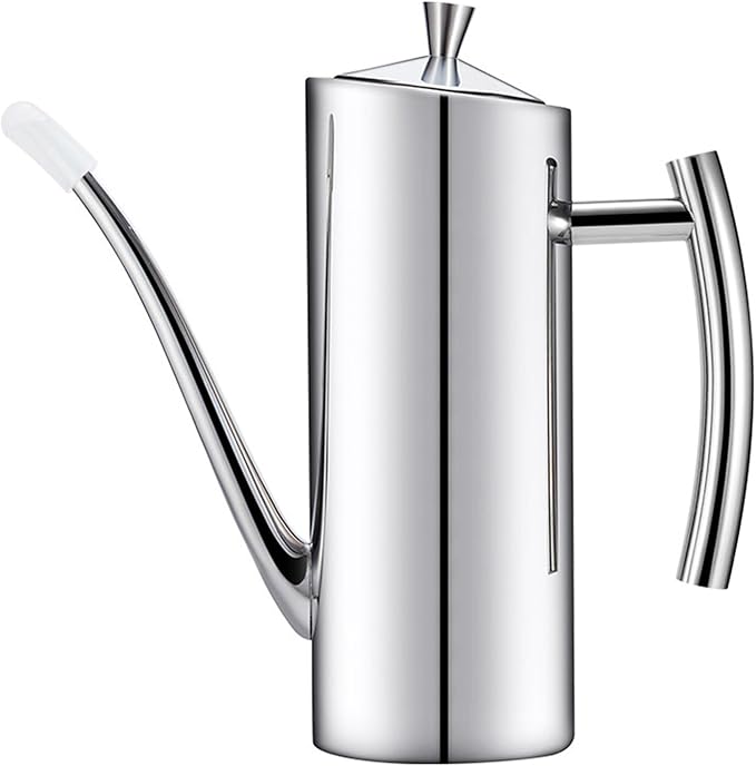 KSENDALO Stainless Steel Olive Oil Dispenser - 24oz/700mL Leakproof Oil Bottle by KSENDALO