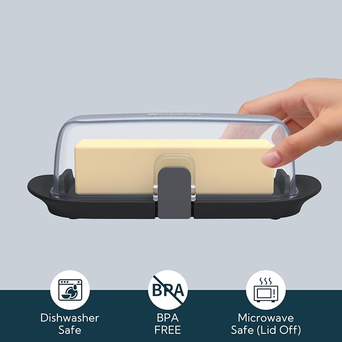 KITCHENDAO One-handed Airtight Butter Dish - Image 7