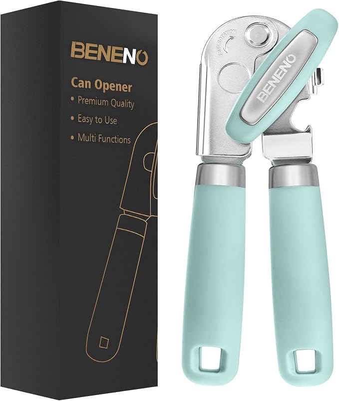 Beneno Heavy Duty Hand Can Opener Manual by Beneno