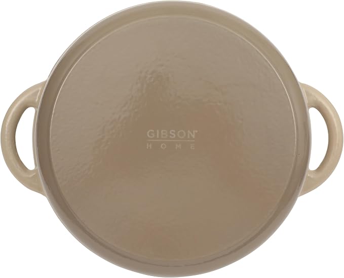 Gibson Home Addlestone 7 Qt Enameled Cast Iron Dutch Oven Pot - Image 7