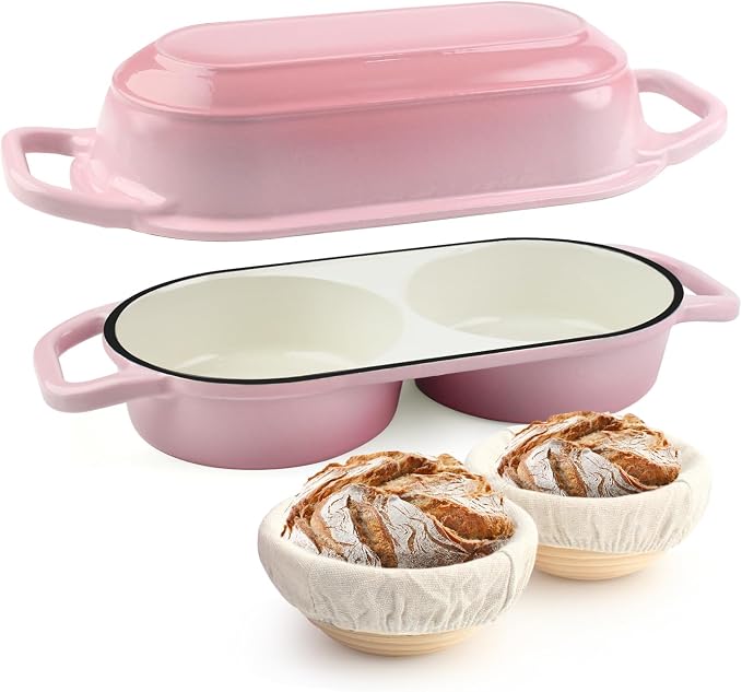 YONILL Mini Double Dutch Oven for Sourdough Bread Baking by YONILL