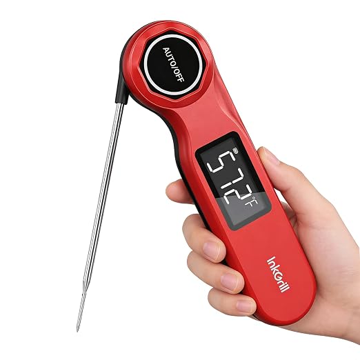 Rechargeable 0.5 Sec Reading Instant Read Meat Thermometer by InkGrill