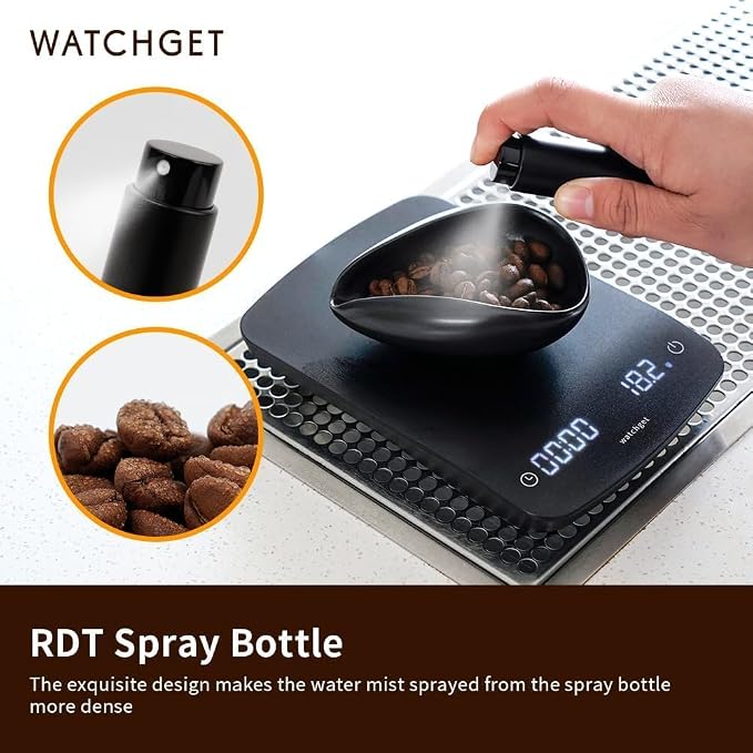 watchget Coffee Bean Dosing Cup & RDT Spray Bottle Kit - Image 5