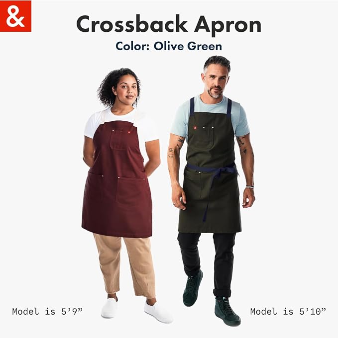 hedley & bennett Crossback Apron - Image 7