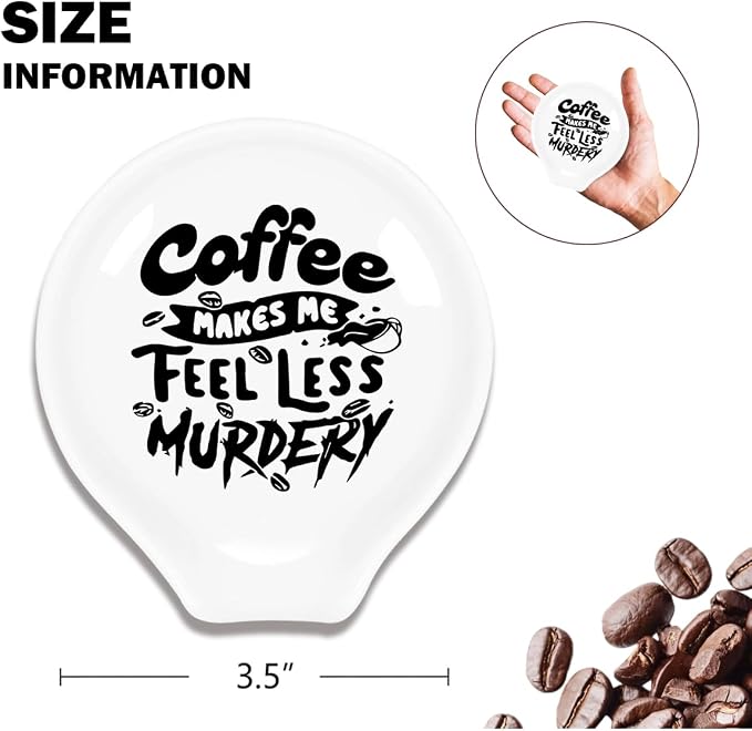 Funny Coffee Spoon Holder-Coffee Spoon Rest-Cafe Bar Station Accessories-Coffee - Image 2