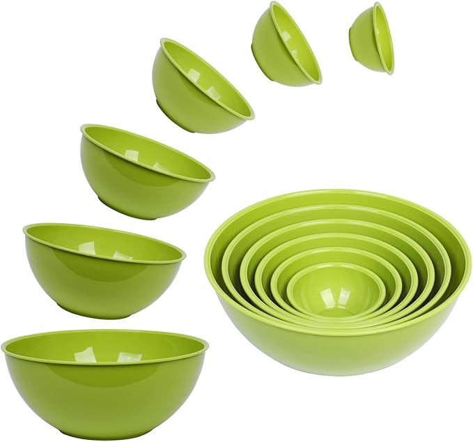 BoxedHome BPA Free Plastic Round Mixing Bowl - Image 6