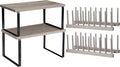 Marsui 4 Pcs Kitchen Organizer Accessories Set Cabinet Organizer Shelf and by Marsui
