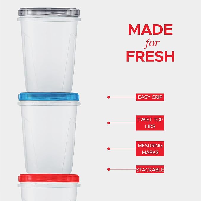 Tafura 15 Pack Leakproof Freezer Containers - Image 7