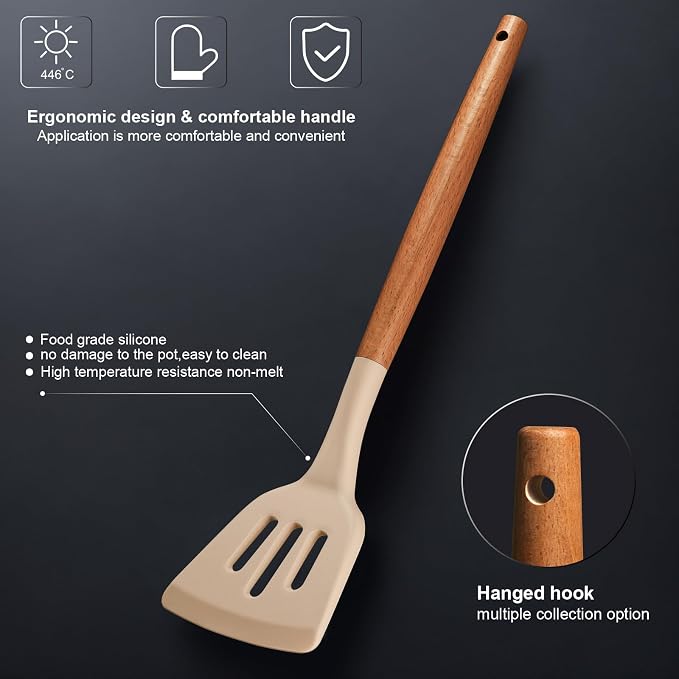 RAXCO Cooking Utensils Set, 12-Piece Kitchen Utensils and Accessories, 6-Piece - Image 4