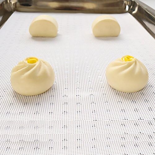 3Pcs/set,Reusable Silicone Steamer Non-stick Dumplings Mat