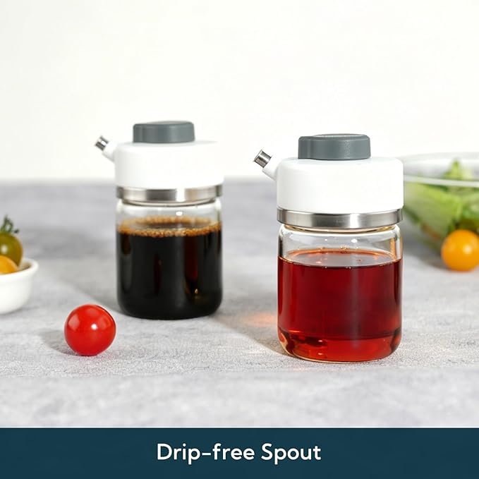 KITCHENDAO Precision Pour Glass Soy Sauce Dispenser - Image 3